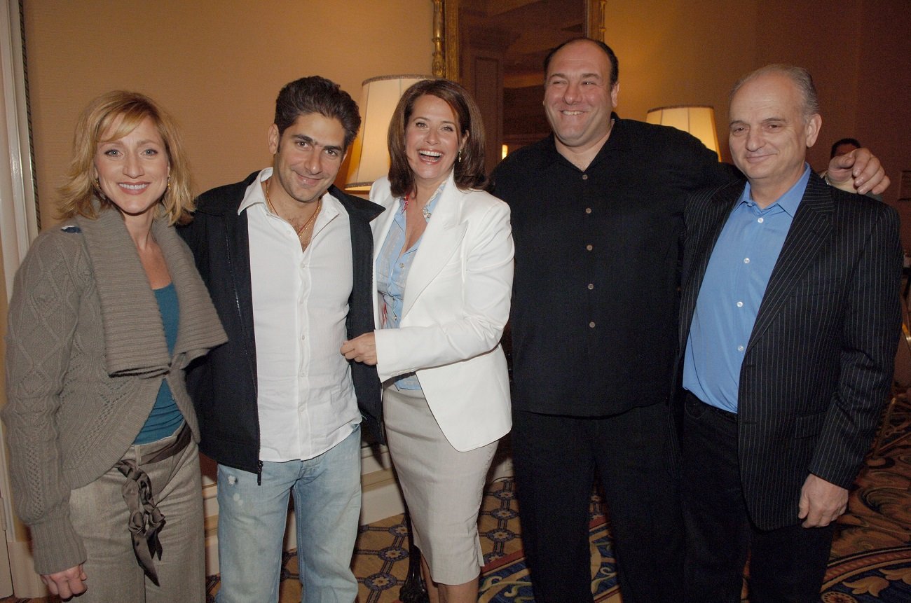 'Sopranos' cast and David Chase