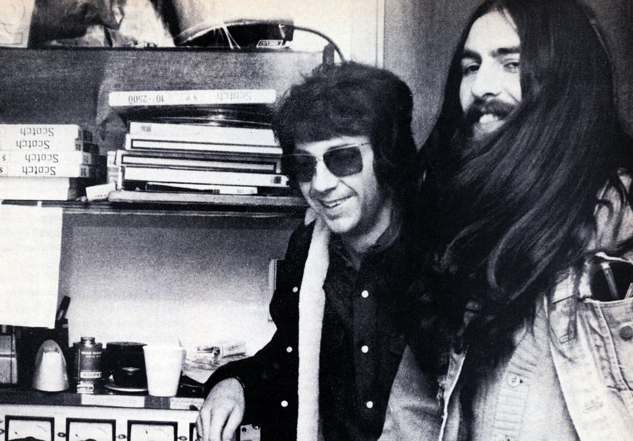 Phil Spector and George Harrison