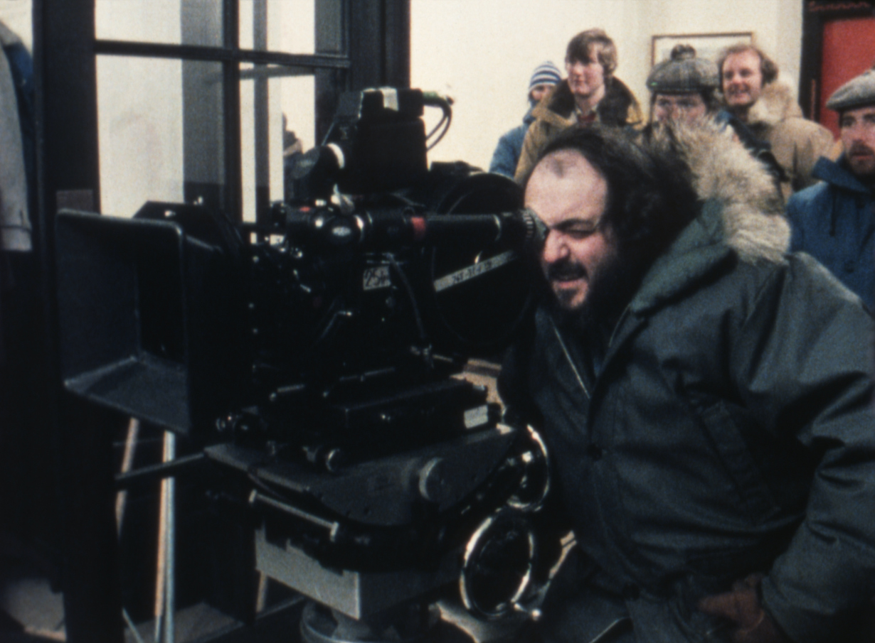 Stanley Kubrick on the set of 'The Shining'