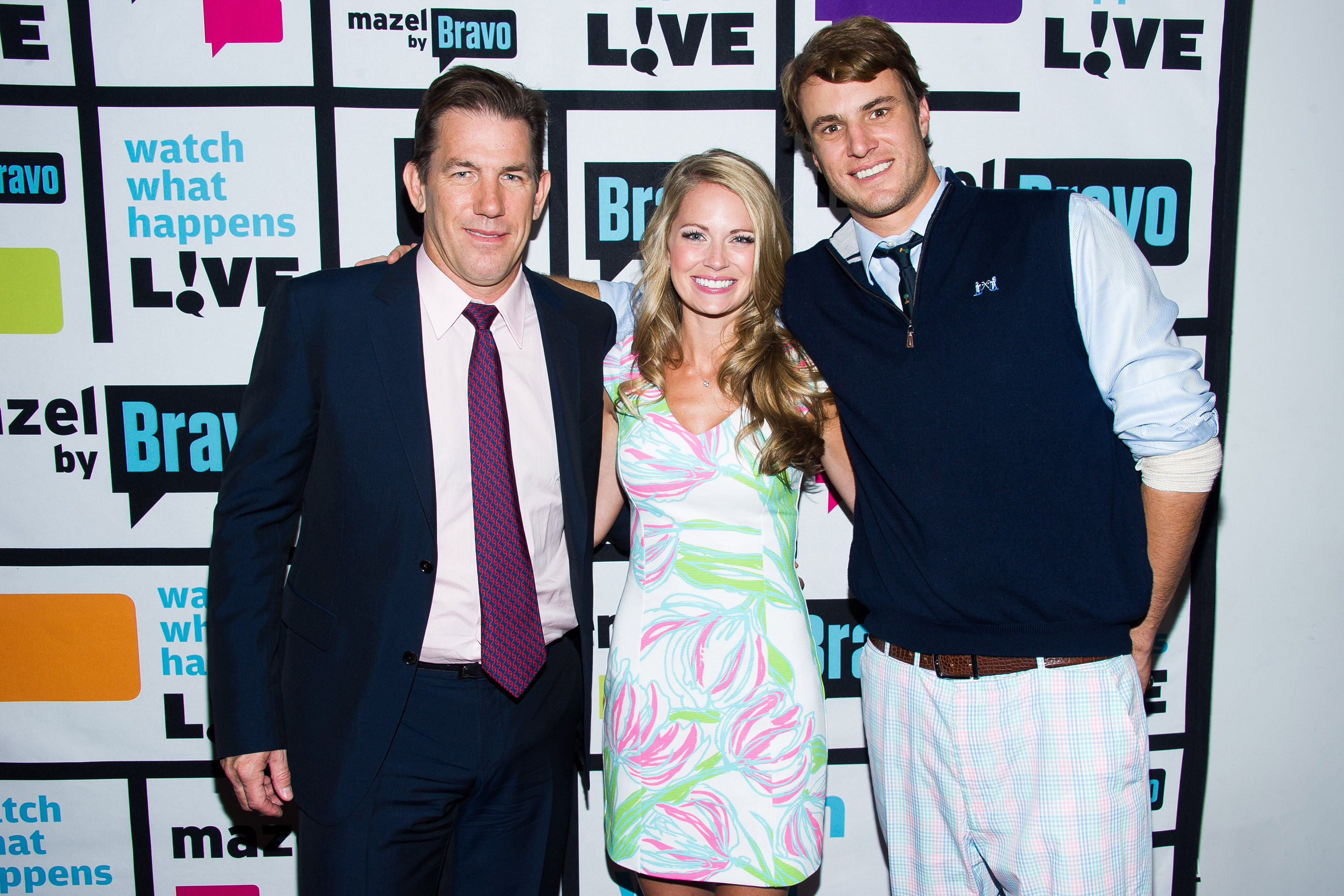 Thomas Ravenel, Cameran Eubanks, and Shep Rose