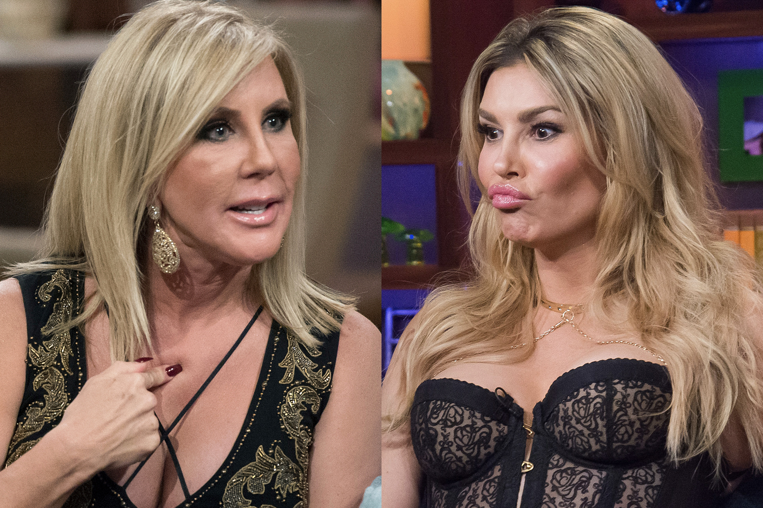 Vicki Gunvalson and Brandi Glanville