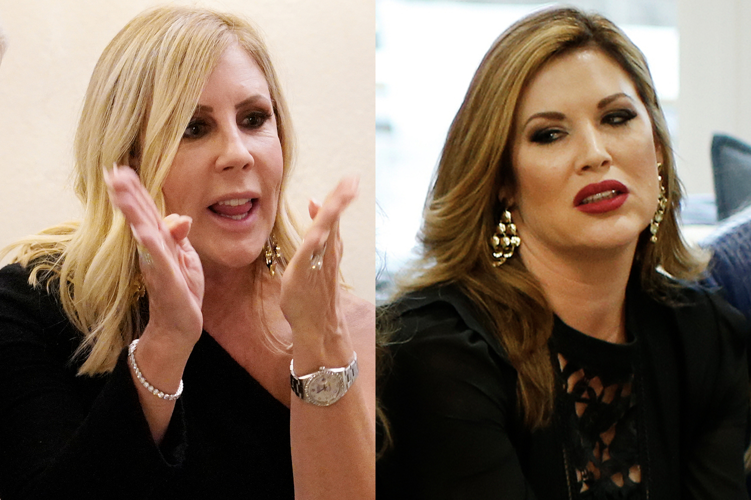 Vicki Gunvalson and Emily Simpson