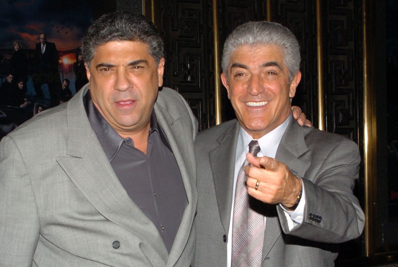 Vinny Pastore and Frank Vincent