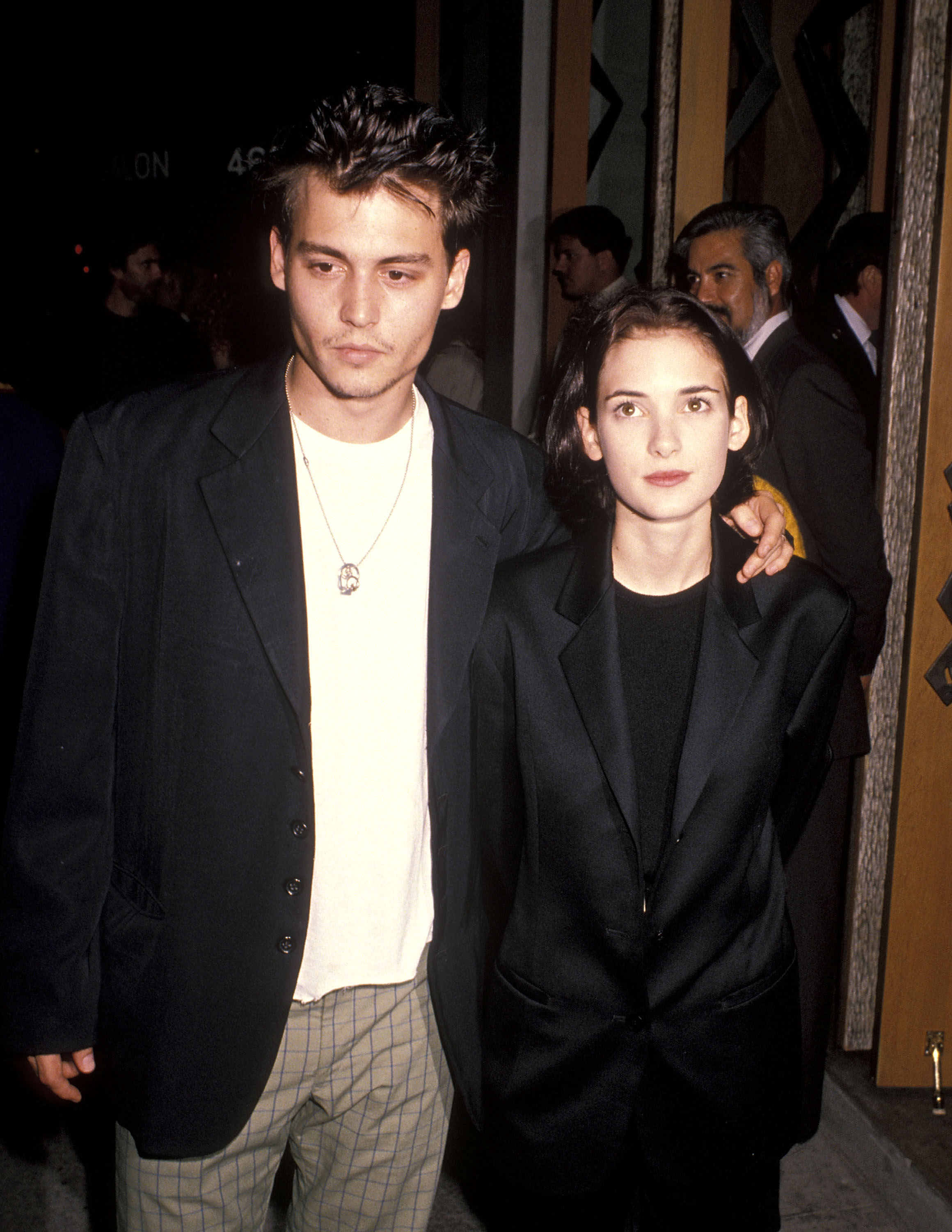 Johnny Depp and Winona Ryder