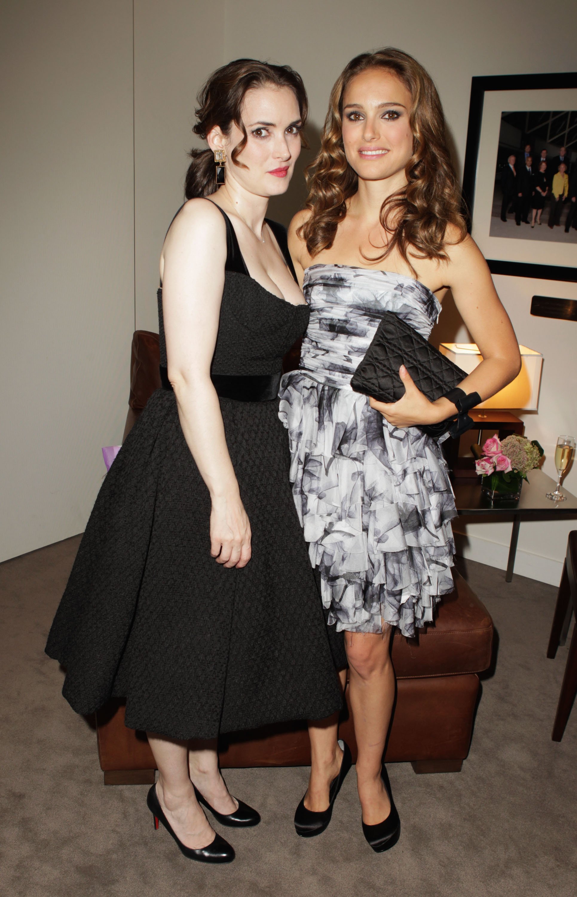 Winona Ryder and Natalie Portman attend the 'Black Swan' Premiere