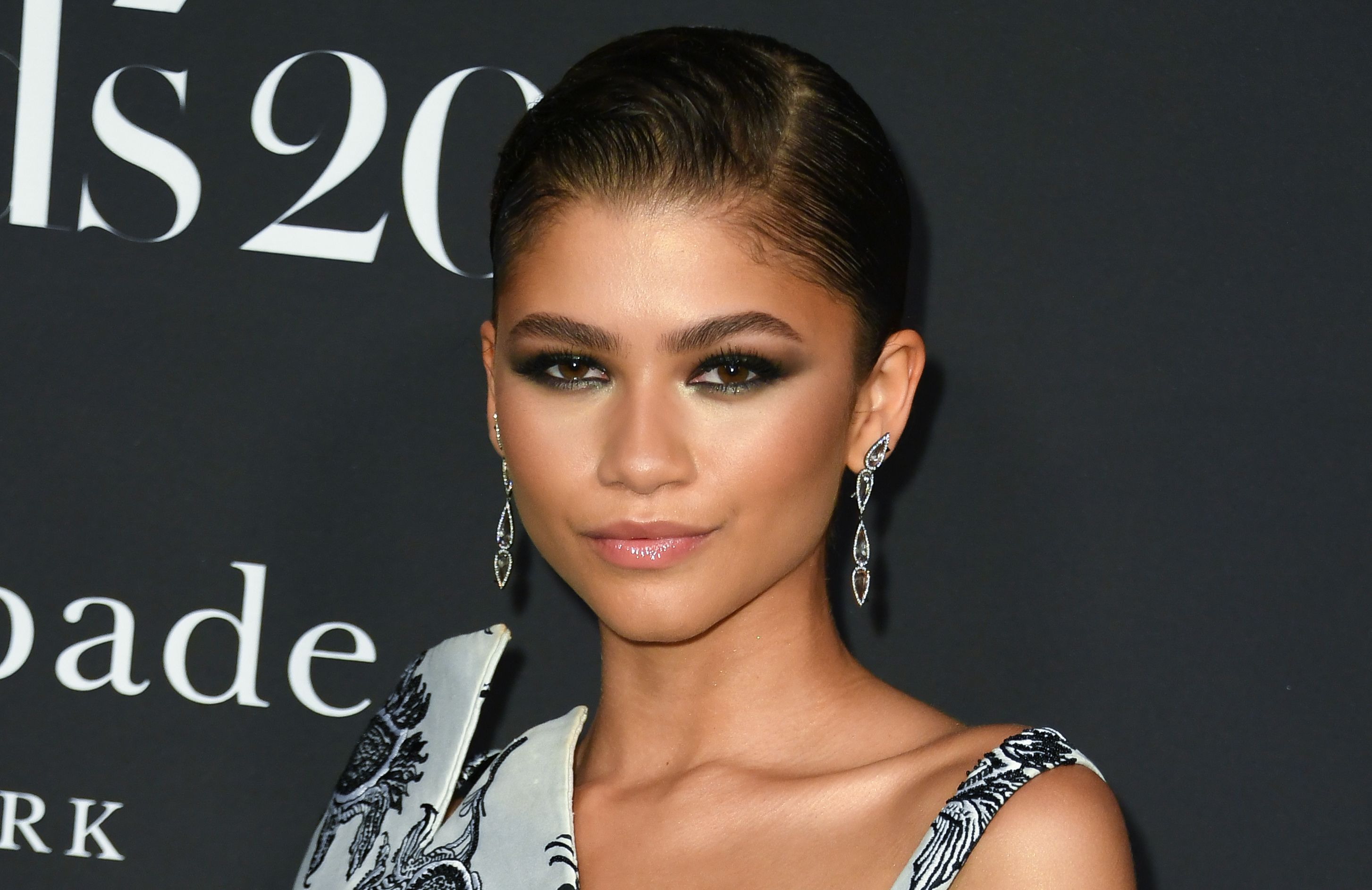 Zendaya arrives for the 5th Annual InStyle Awards in Los Angeles on October 21, 2019.