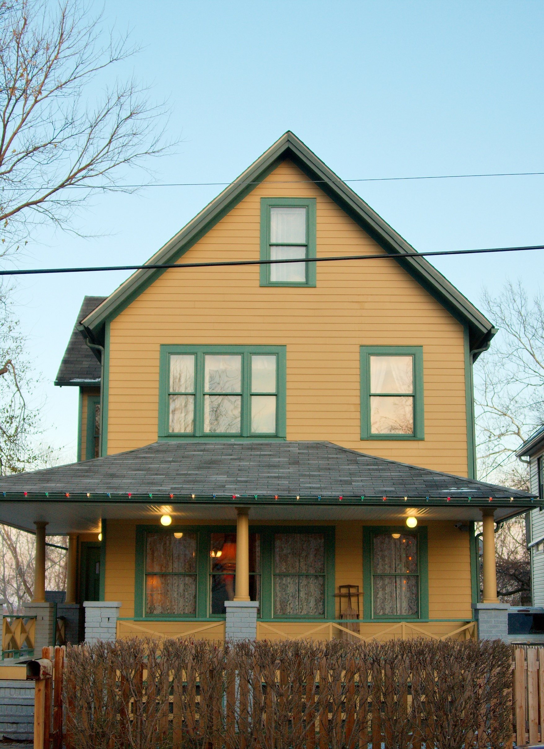 The house from 'A Christmas Story' in Cleveland, Ohio 