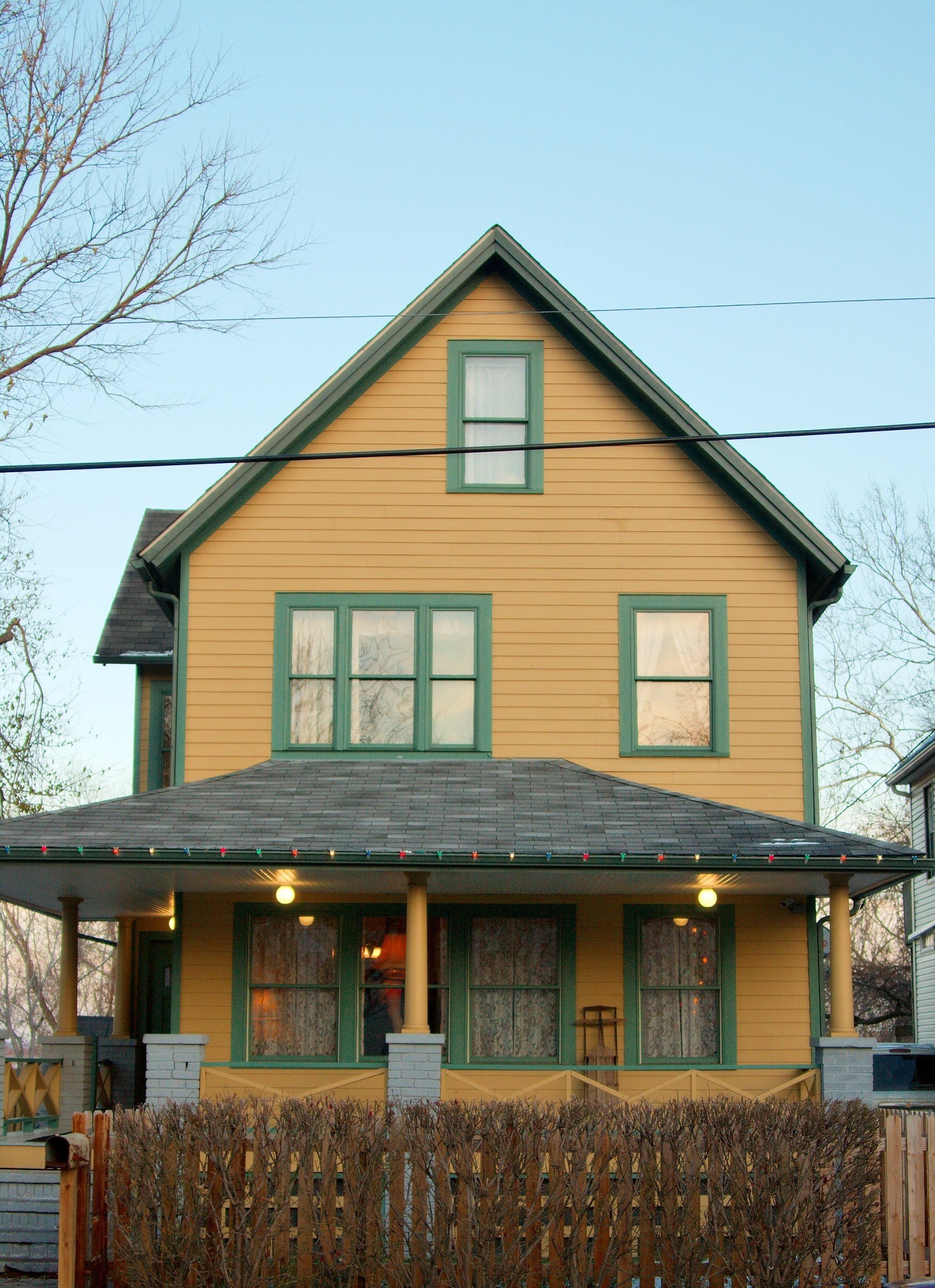 The house from 'A Christmas Story' in Cleveland, Ohio