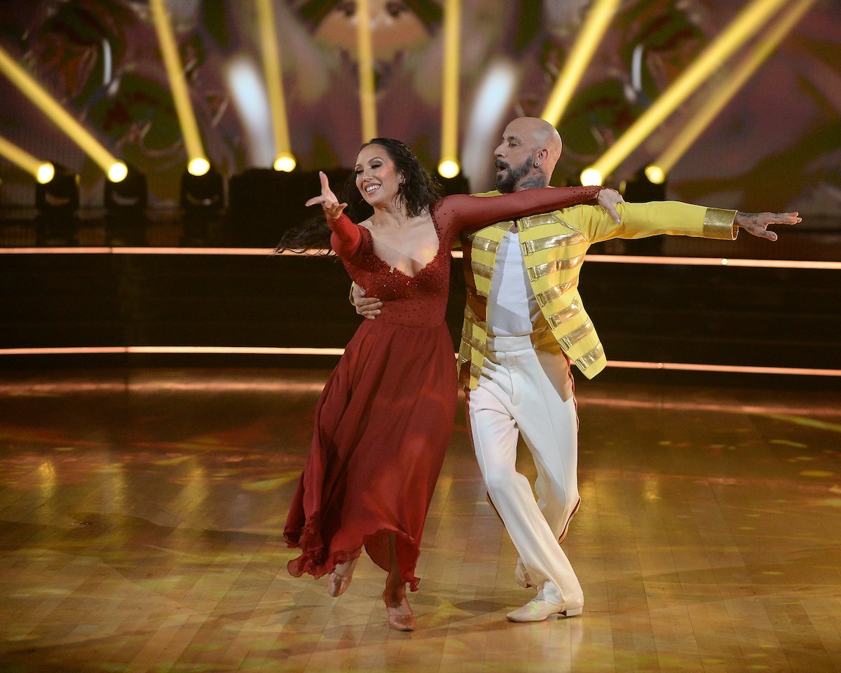 Cheryl Burke and AJ McLean