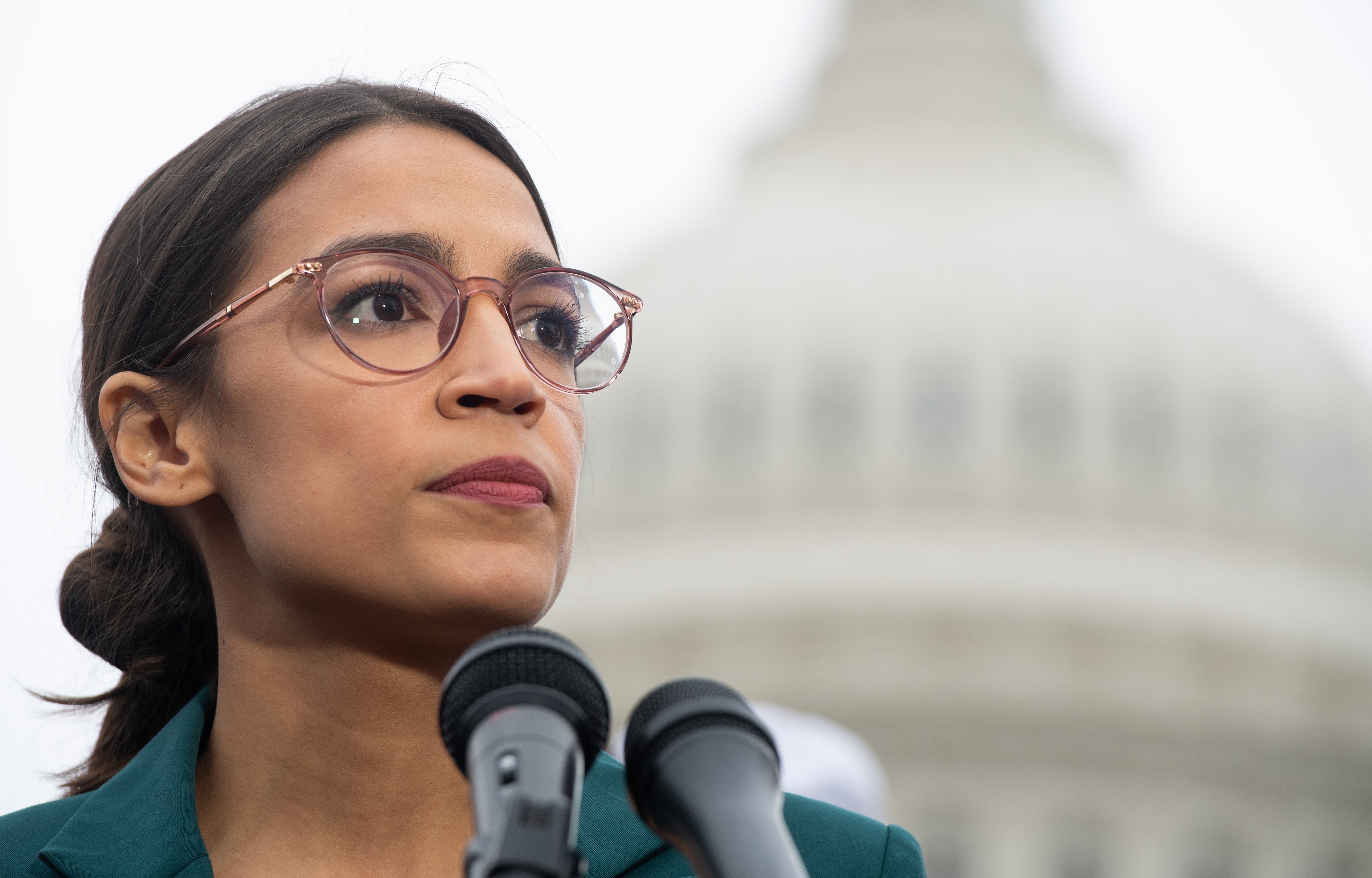 US Representative Alexandria Ocasio-Cortez, Democrat of New York