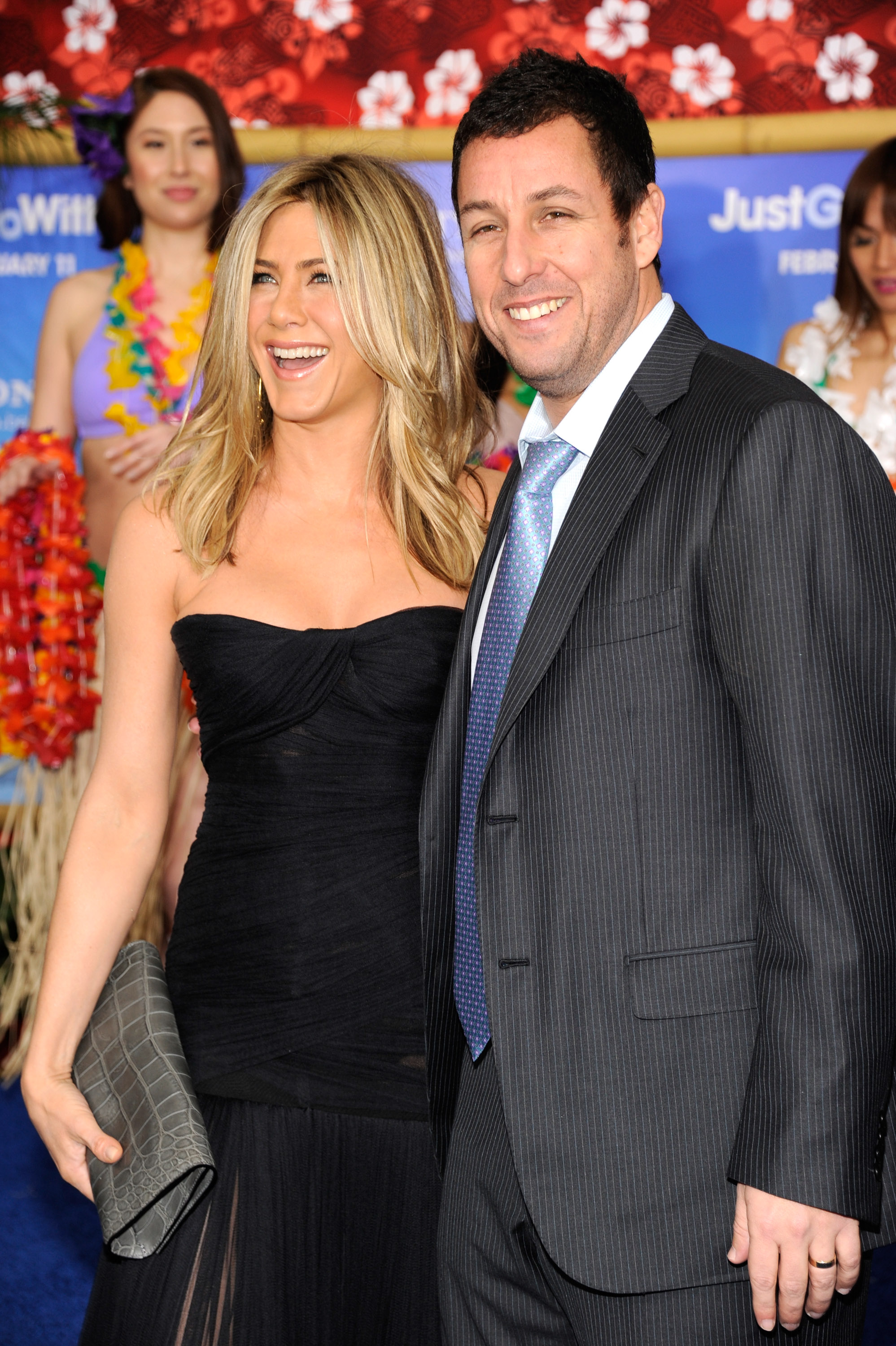 Adam Sandler and Jennifer Aniston