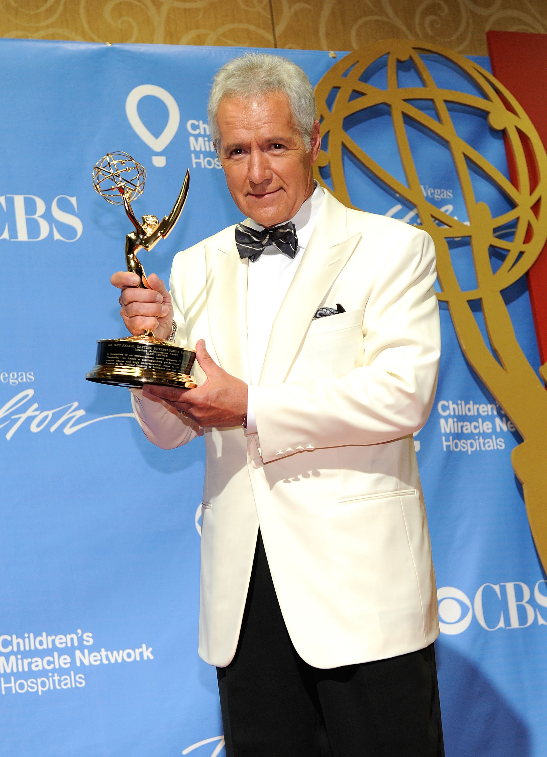 Alex Trebek at the 38th Annual Daytime Emmy Awards