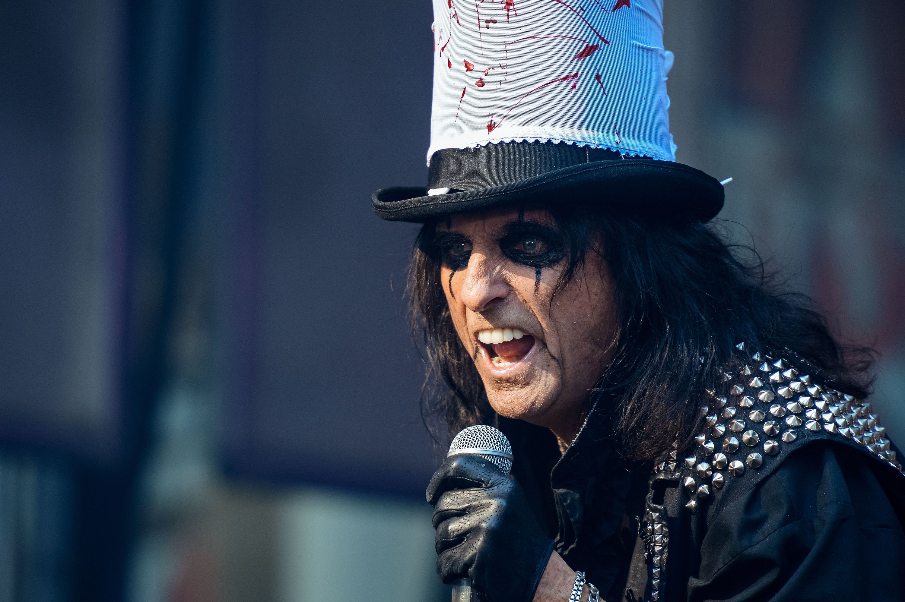 Alice Cooper performs during the 'Fox and Friends' All-American Concert series