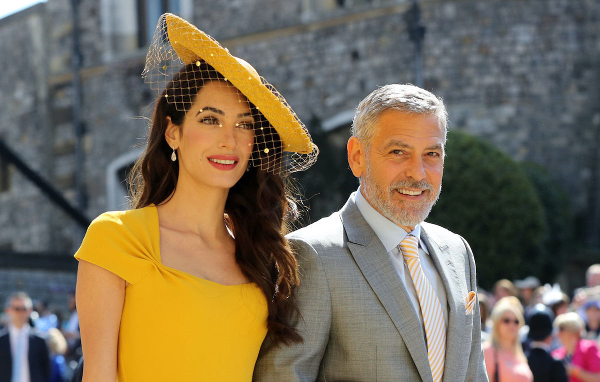 Amal Clooney and US actor George Clooney