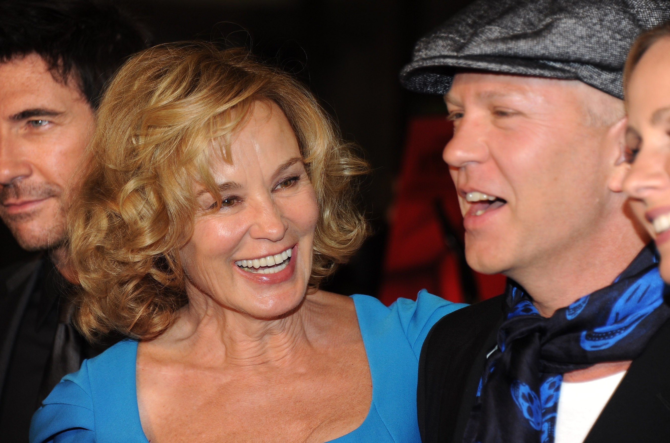 Jessica Lange arrives at the premiere of FX's 'American Horror Story: Murder House'