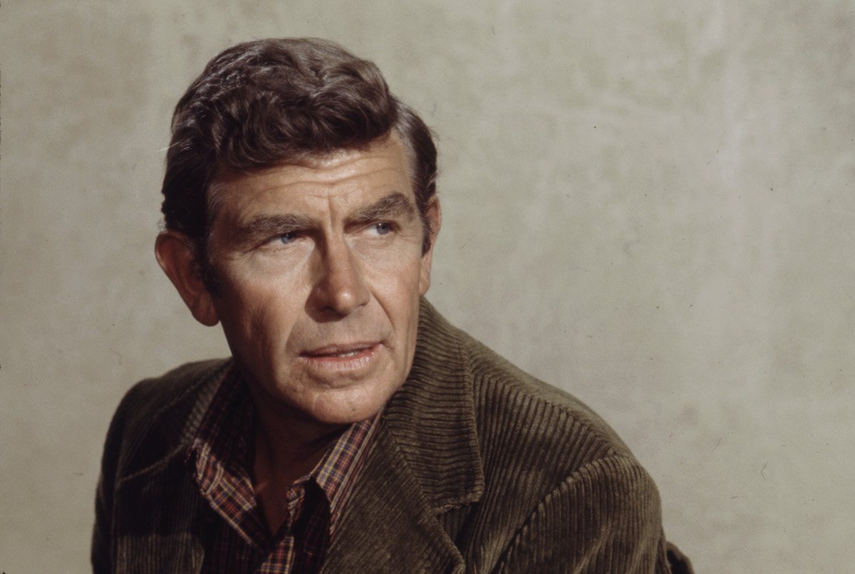 Andy Griffith promotional photo for the ABC tv movie 'Winter Kill'.
