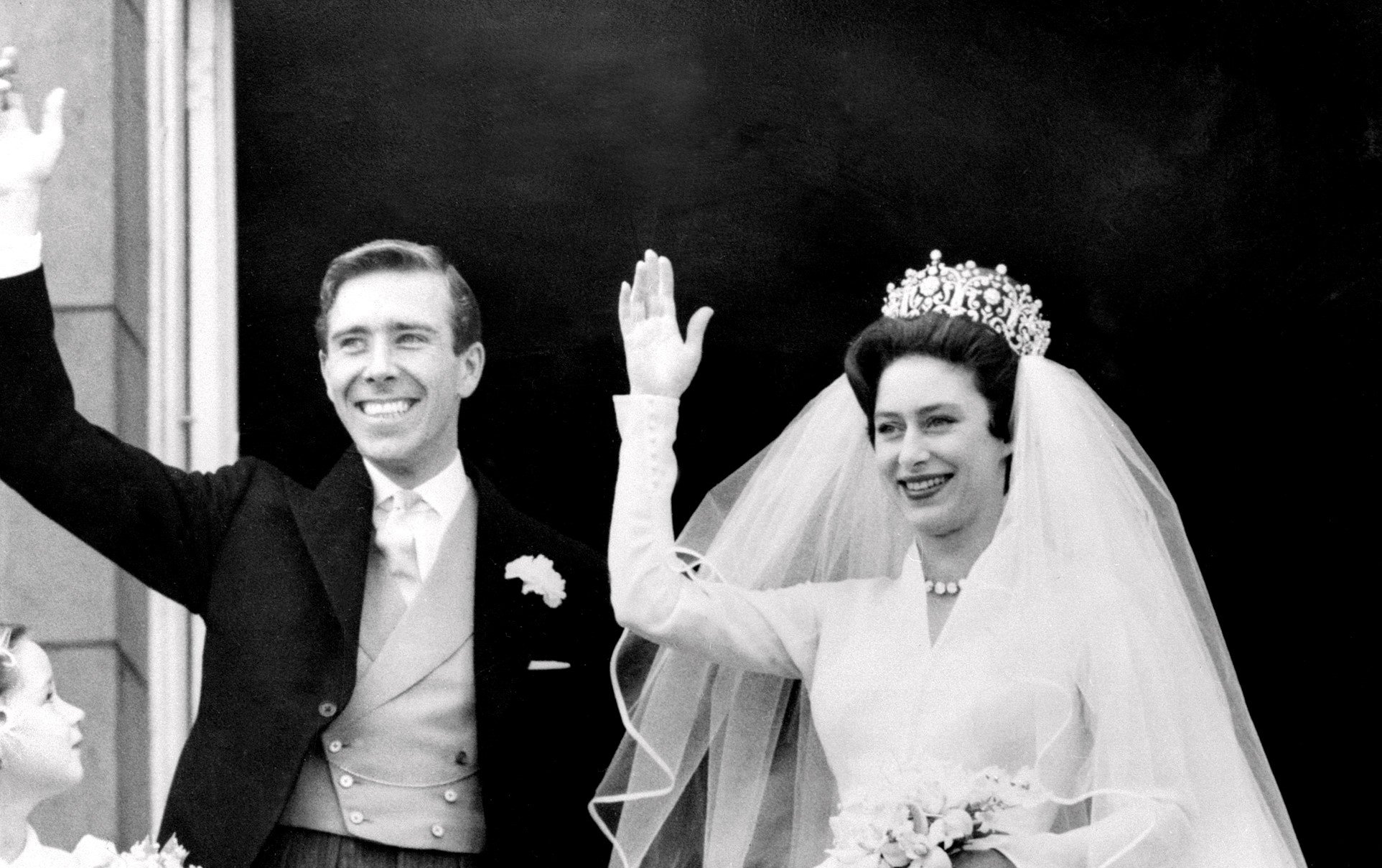 Antony Armstrong-Jones and Princess Margaret's wedding