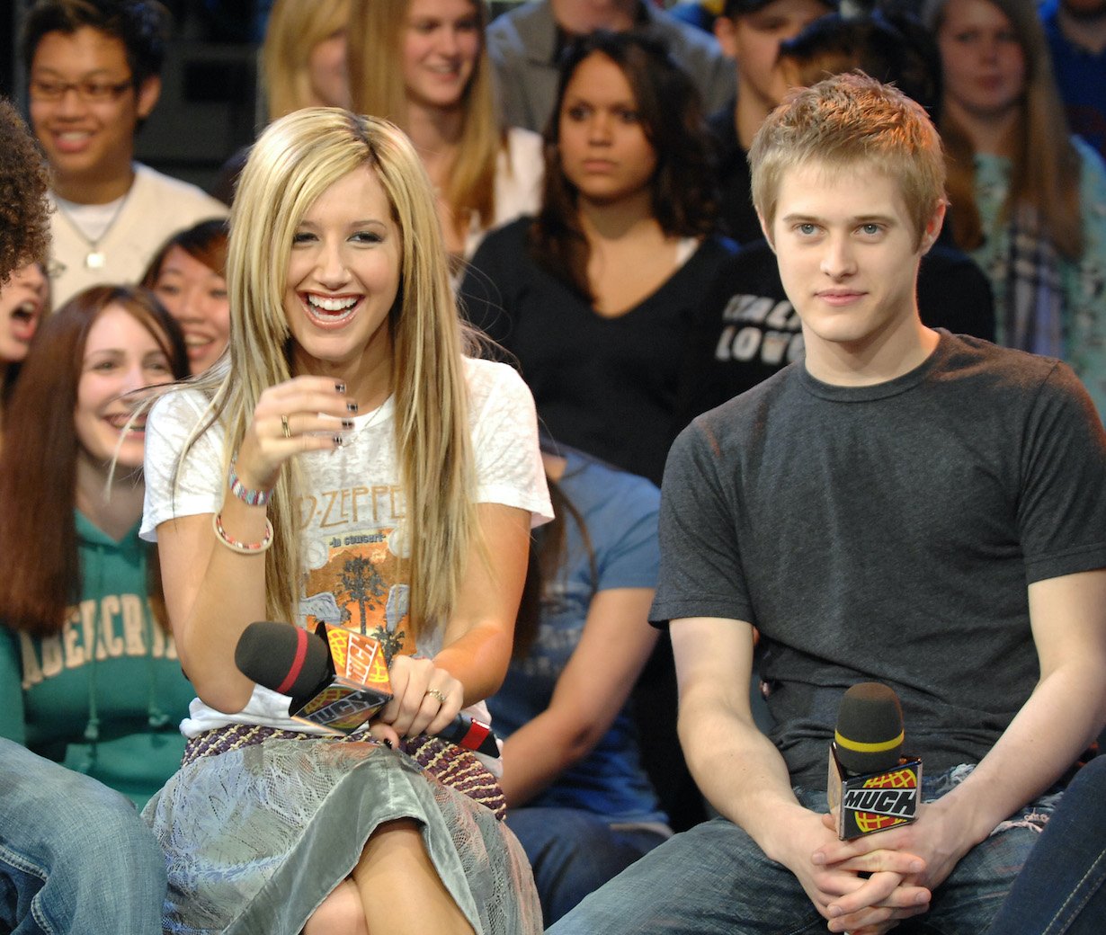 Ashley Tisdale and Lucas Grabeel