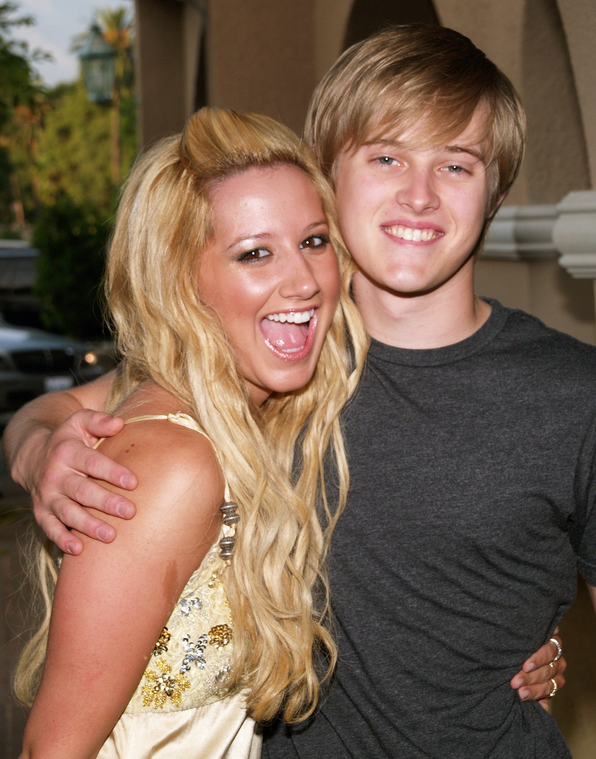 Ashley Tisdale and Lucas Grabeel during 2006 TCA Awards Show