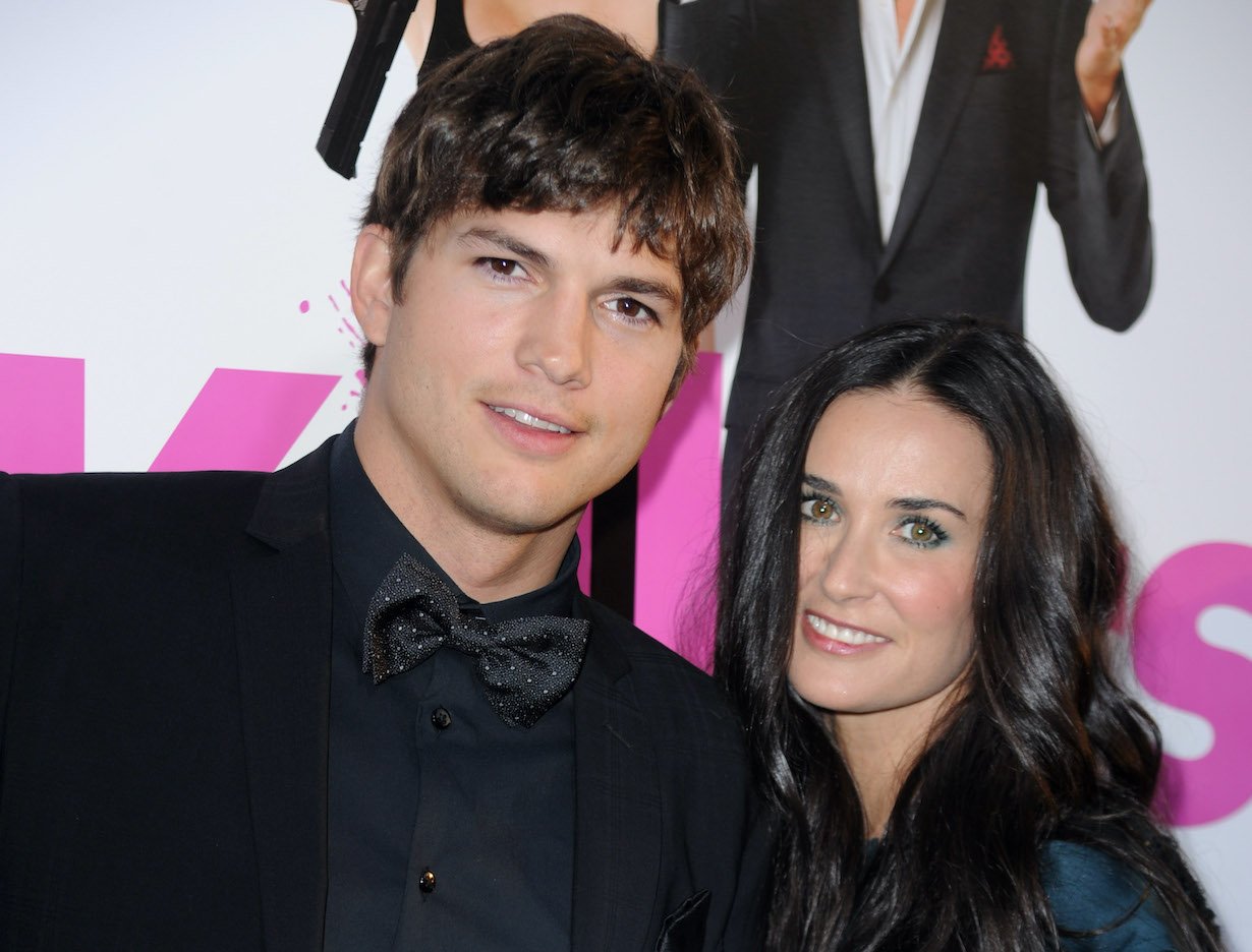 Ashton Kutcher and Demi Moore arrive to the premiere of Lionsgate's 'Killers'