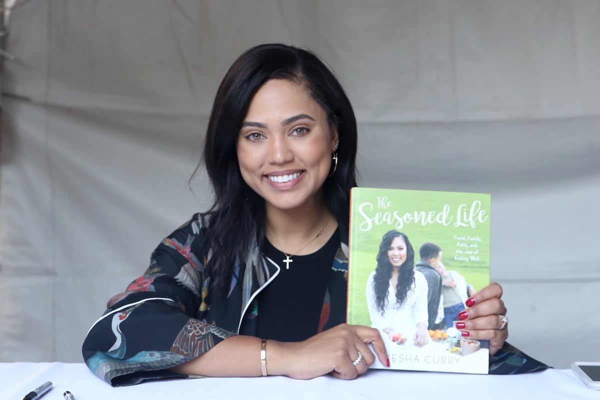 Ayesha Curry attends the Los Angeles Times Festival Of Books at USC.