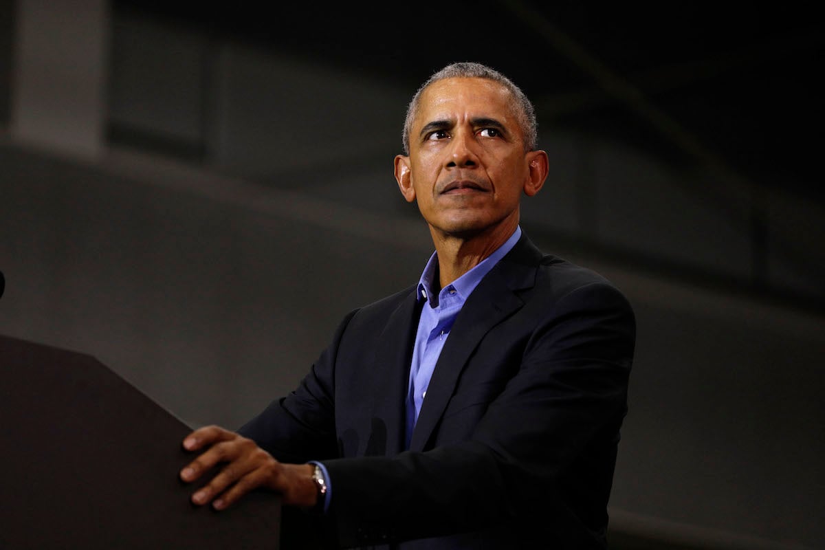 Former President Barack Obama speaks at a rally to support Michigan democratic candidates at Detroit Cass Tech High School on October 26, 2018 in Detroit, Michigan | Bill Pugliano/Getty Images