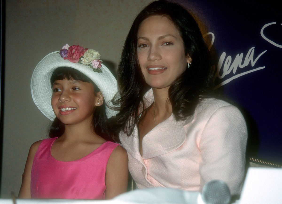 Becky Lee Meza and Jennifer Lopez of 'Selena'