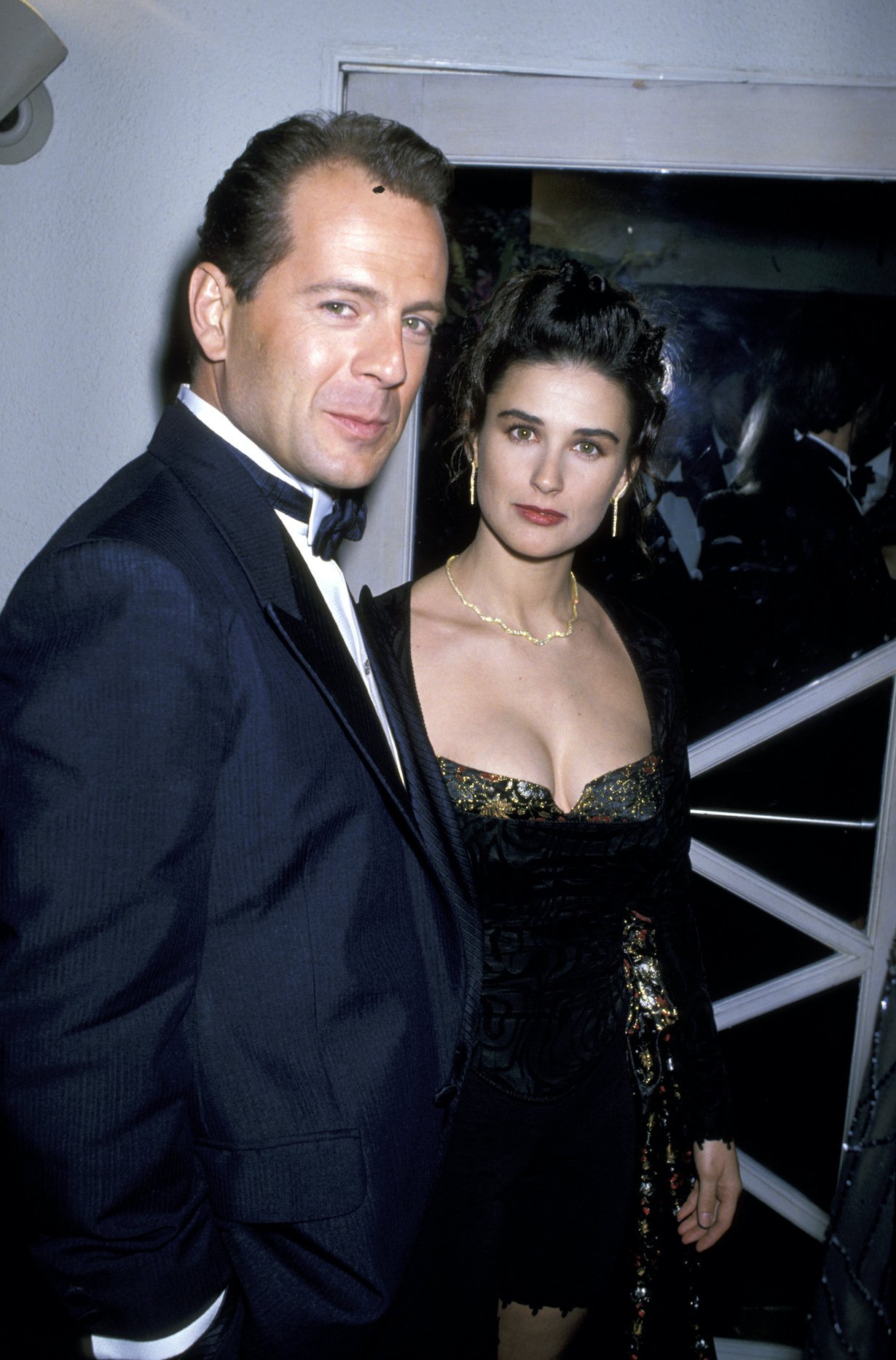 Bruce Willis and Demi Moore