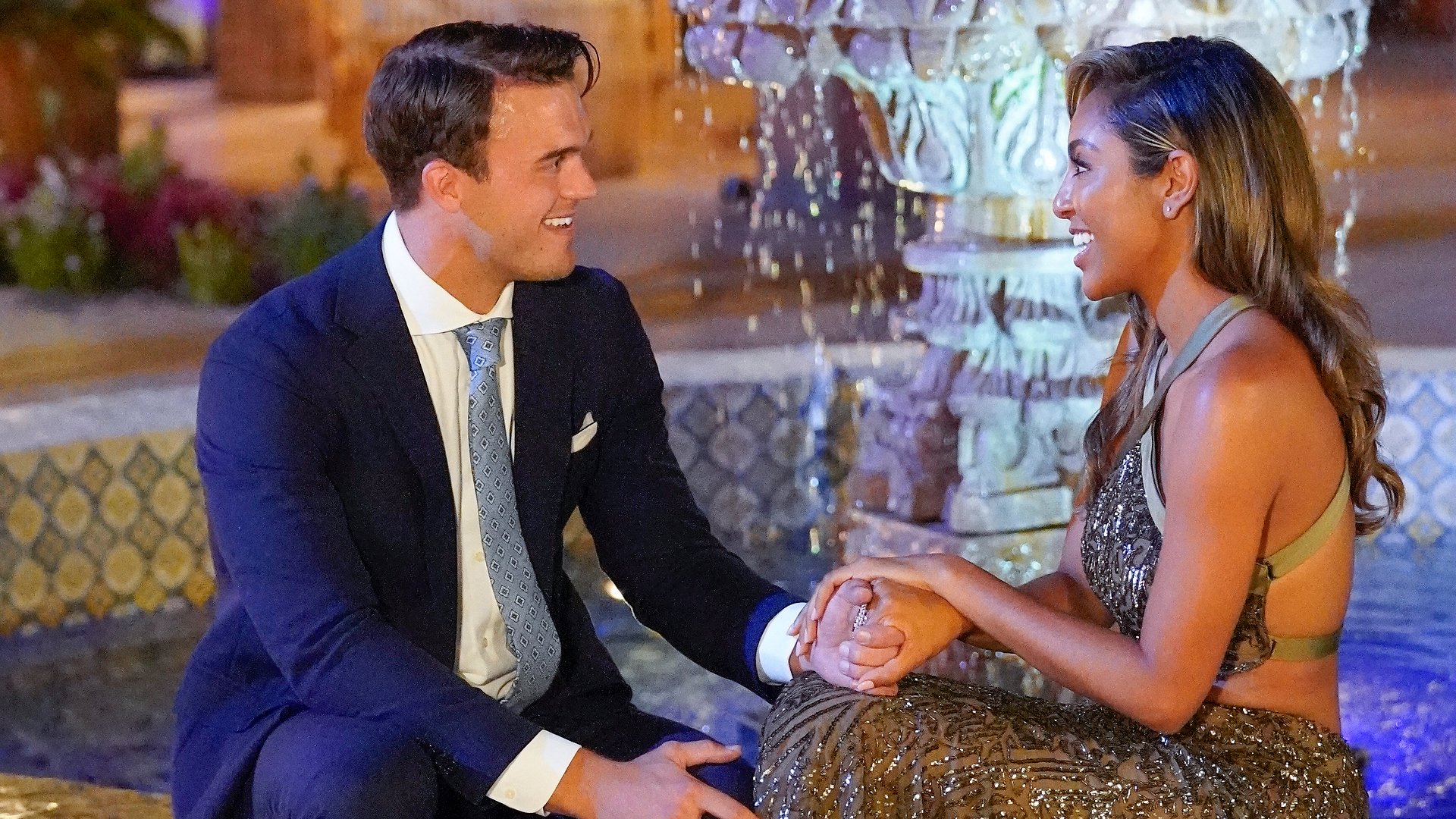 Ben Smith and Tayshia Adams on 'The Bachelorette' Season 16 Episode 5