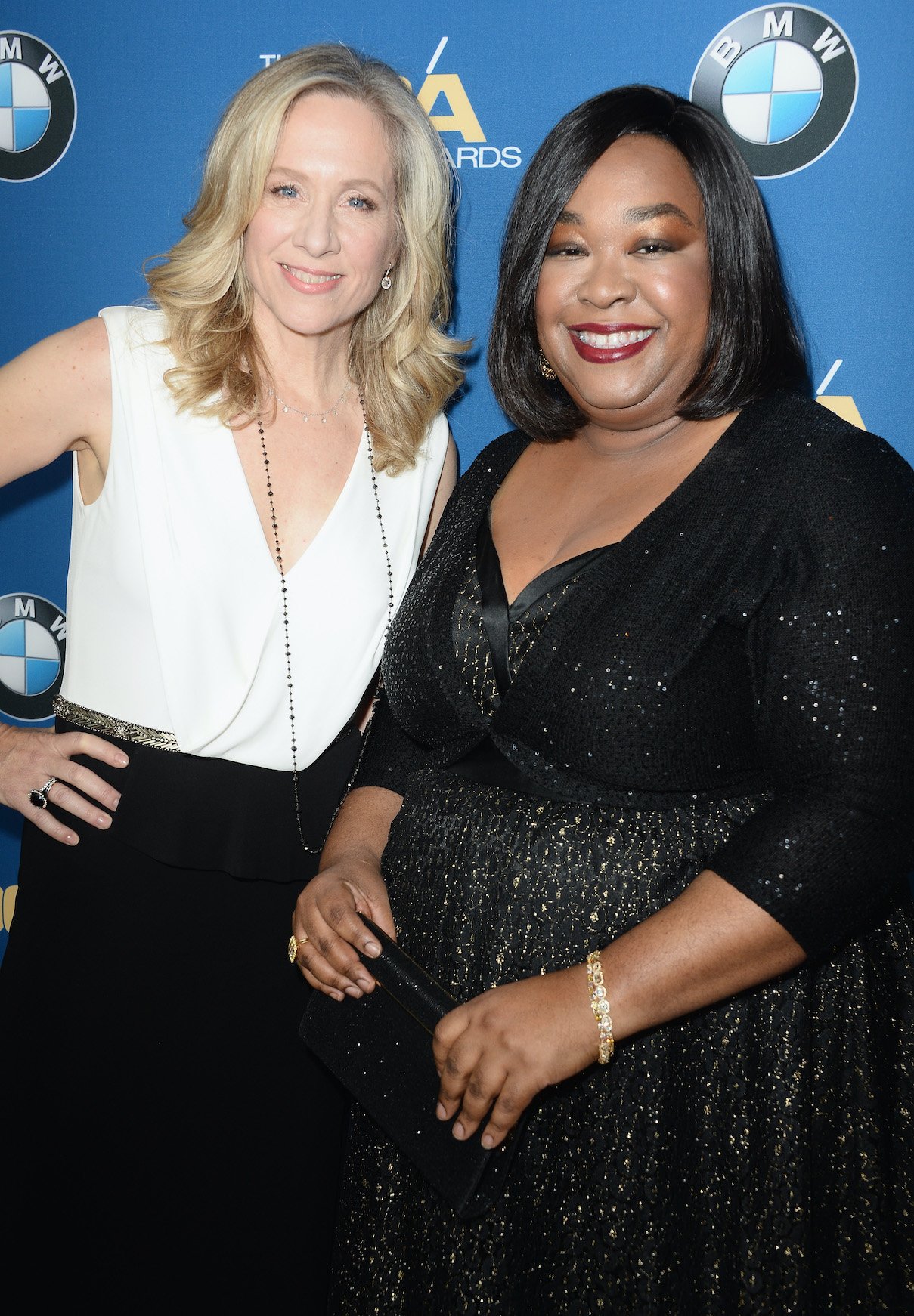 Betsy Beers and Shonda Rhimes attend the 2014 Directors Guild of America Awards