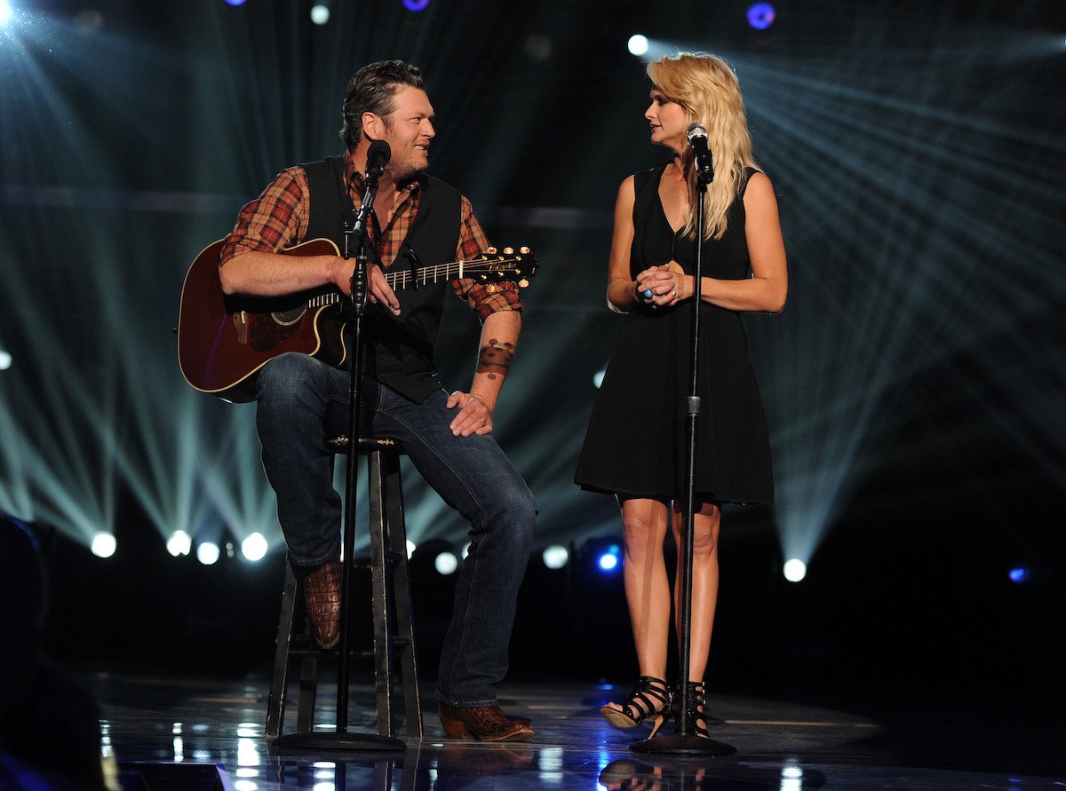 Blake Shelton Fell in Love With Miranda Lambert on Stage Married to Someone Else