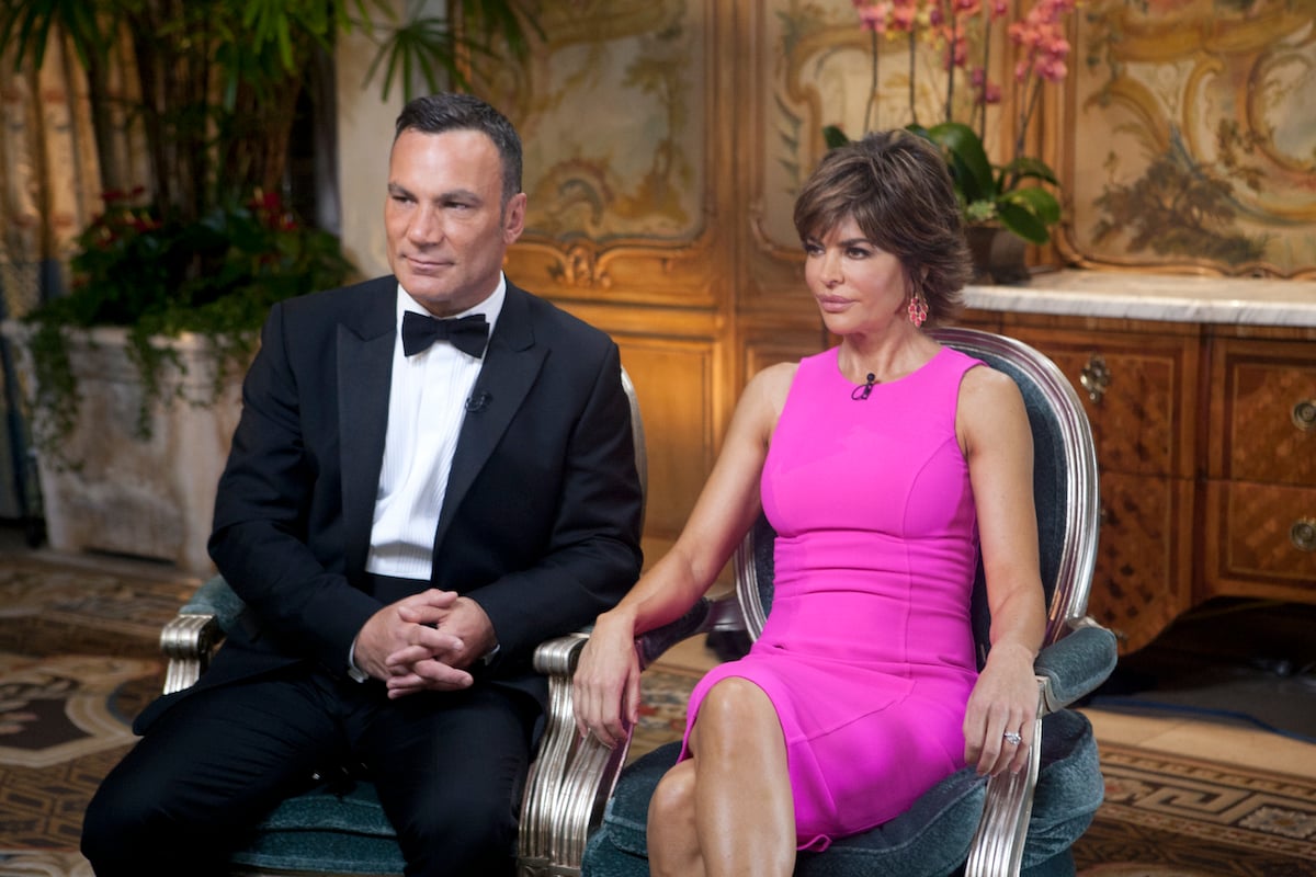 Jonathan Antin and Lisa Rinna during an interview with "Today" show co-hosts Al Roker and Ann Curry