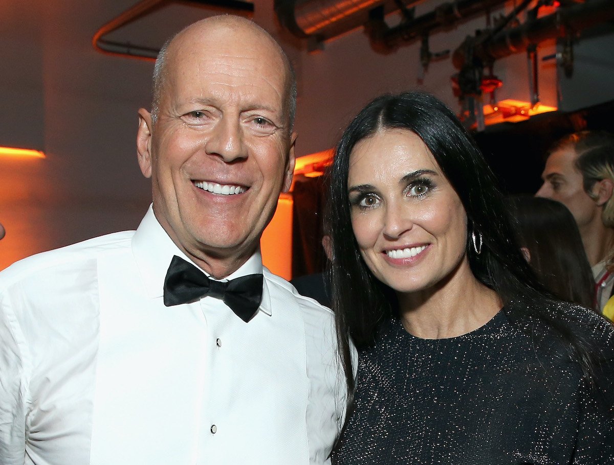 Bruce Willis and Demi Moore at the Comedy Central Roast of Bruce Willis in 2018 | Phil Faraone/VMN18/Getty Images For Comedy Central