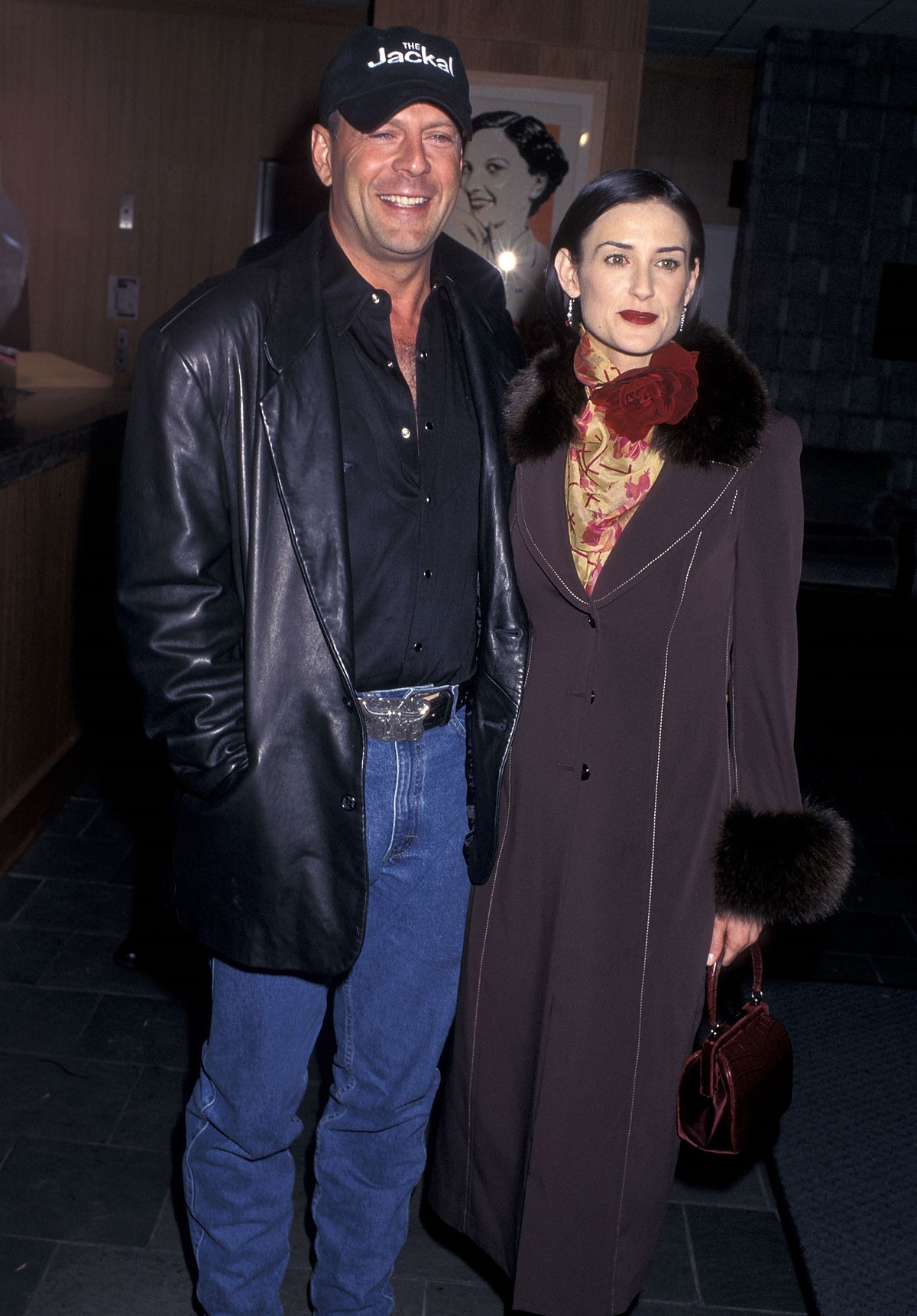 Bruce Willis and Demi Moore