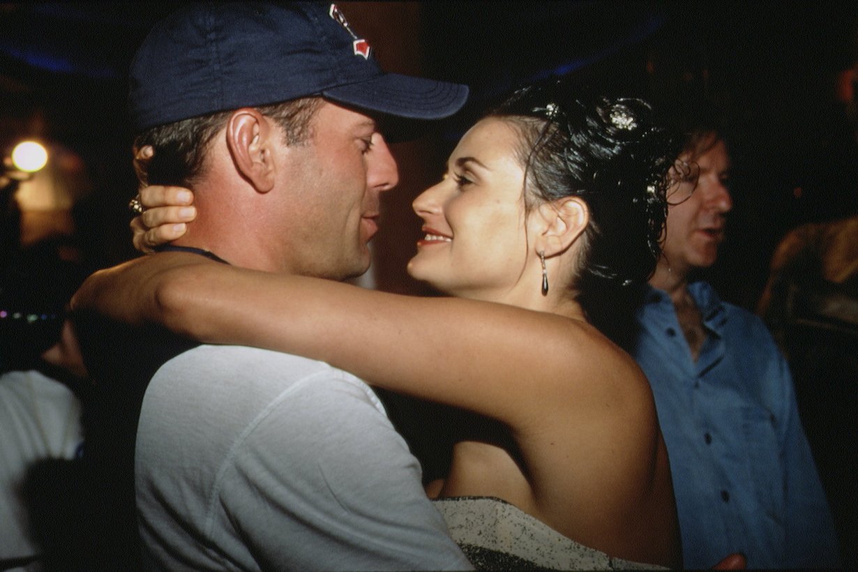 Bruce Willis and Demi Moore