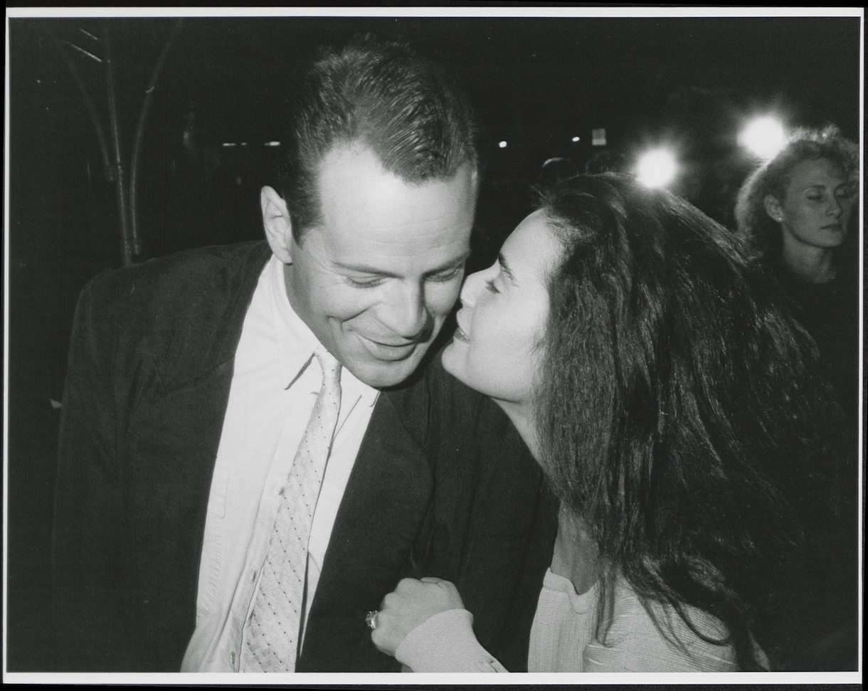 circa 1988: Bruce Willis and Demi Moore