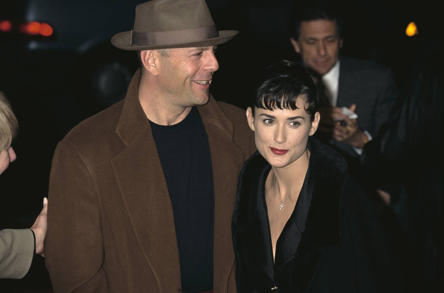 Demi Moore and Bruce Willis attend premiere for 'The Juror' 