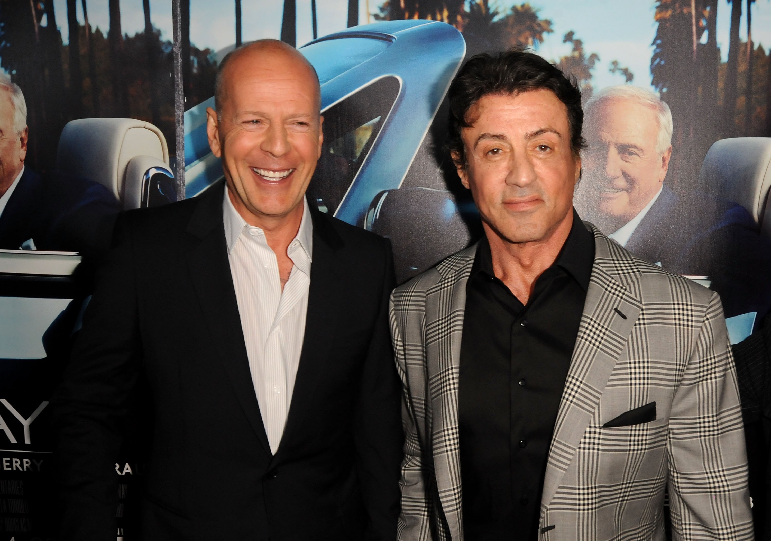 Bruce Willis and Sylvester Stallone