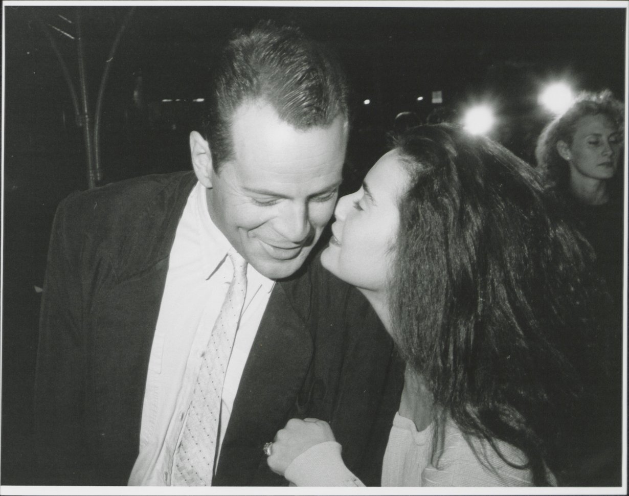 Bruce Willis and Demi Moore