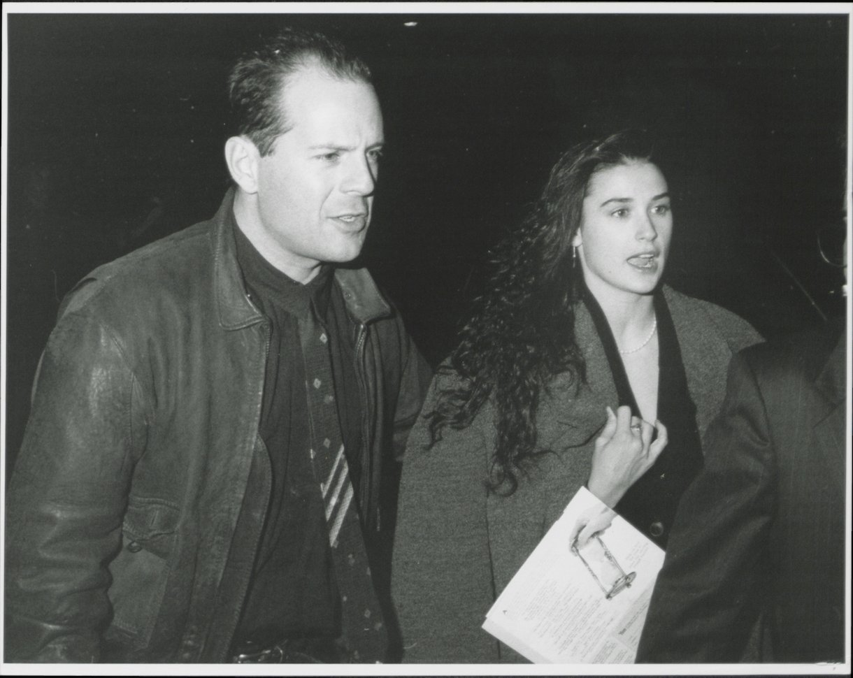 Bruce Willis and Demi Moore
