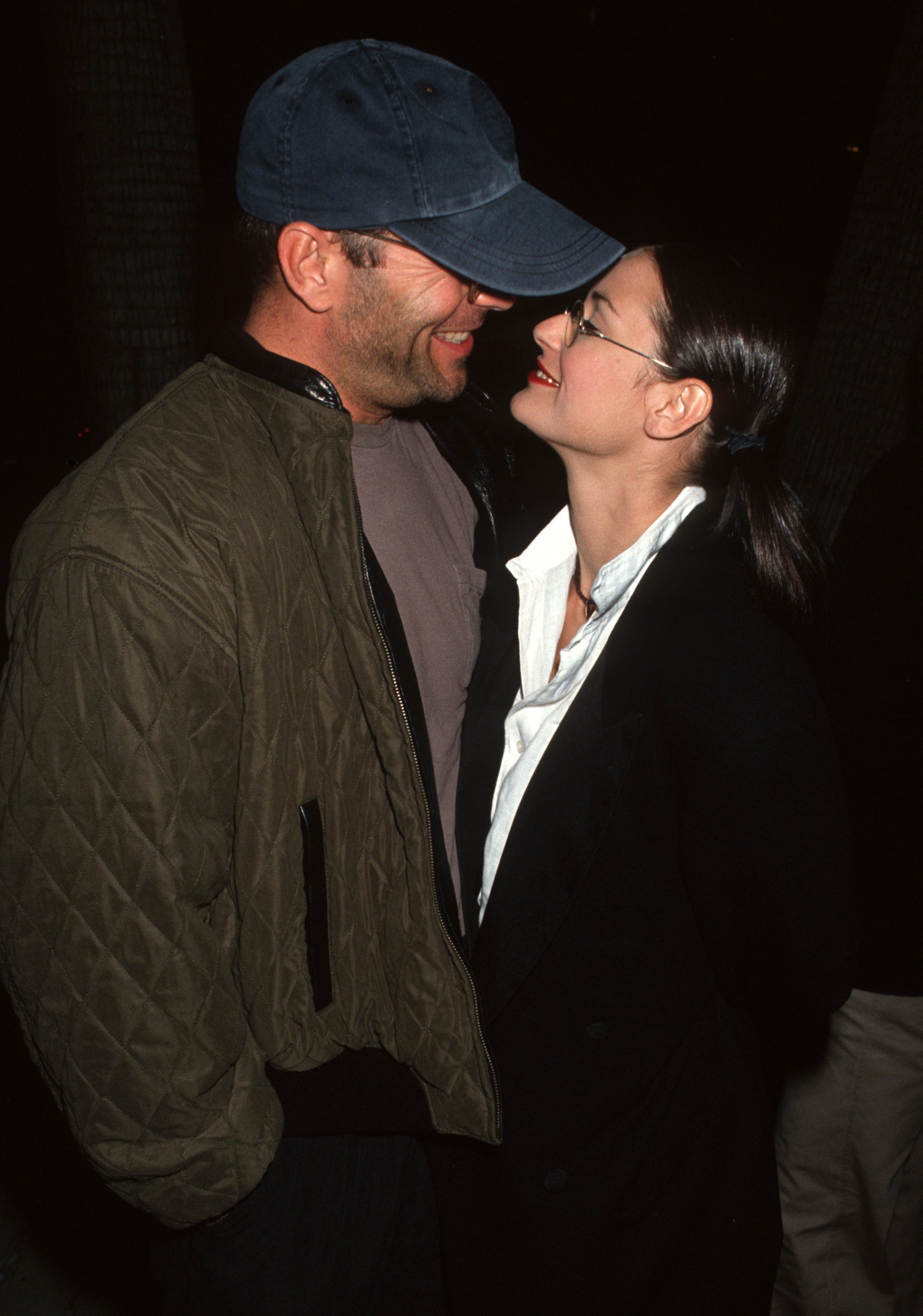 Bruce Willis and Demi Moore during "Indecent Proposal" Los Angeles VIP Screening
