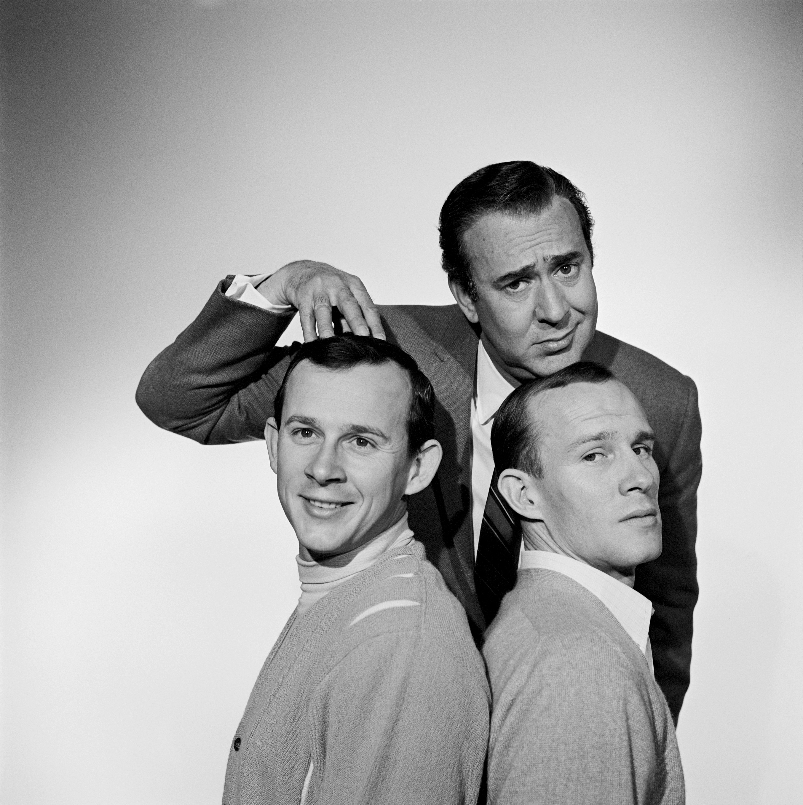 Carl Riener with Dick and Tom Smothers