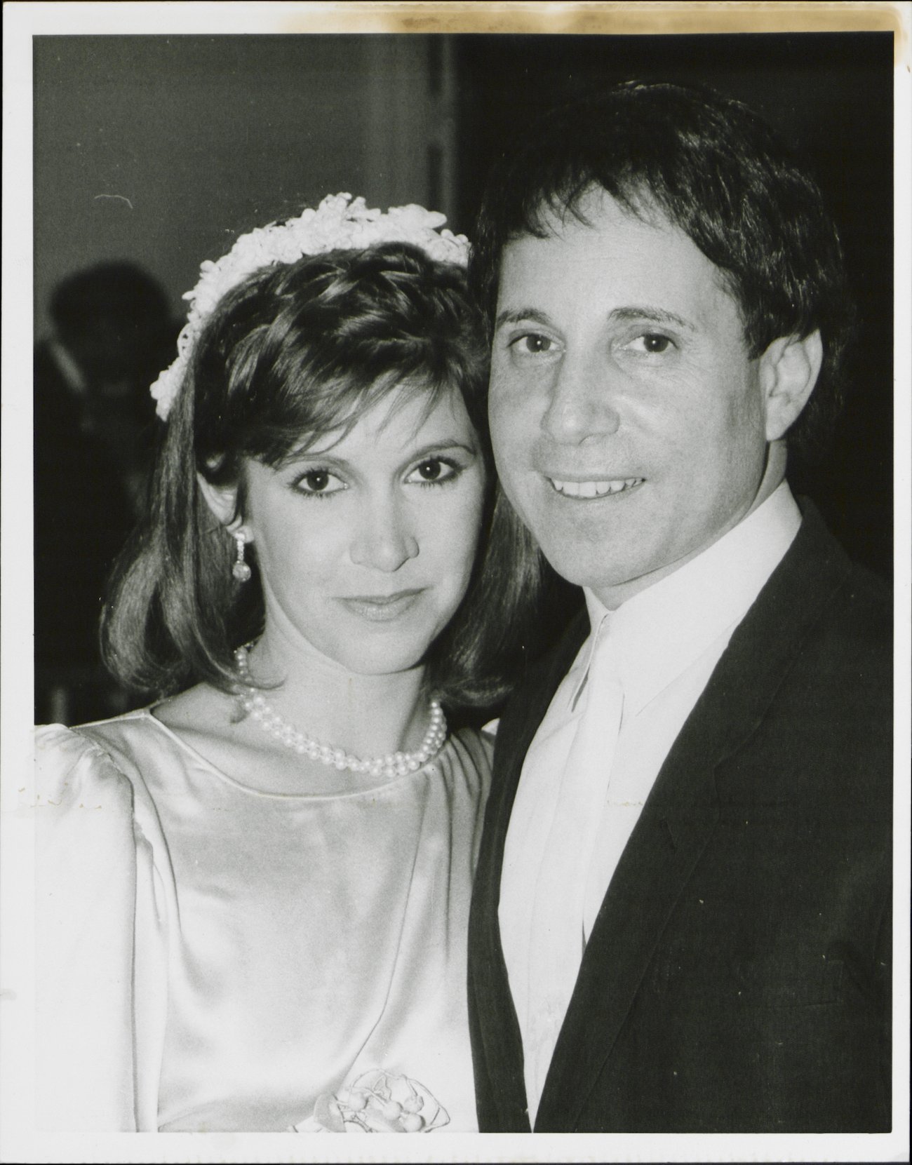 Carrie Fisher and Paul Simon