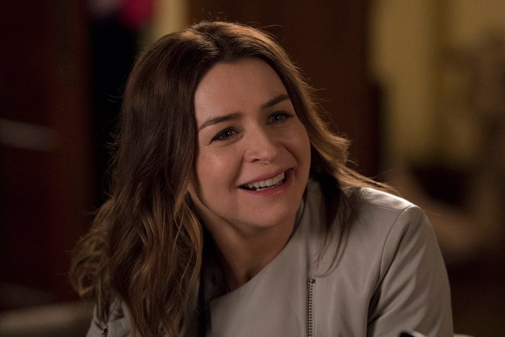 Caterina Scorsone as Amelia Shepard smiling