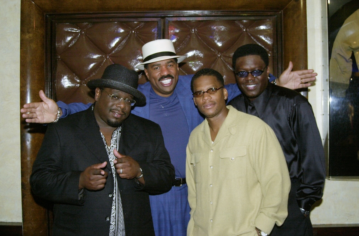 Cedric the Entertainer, Steve Harvey, D.L. Hughley, and Bernie Mac