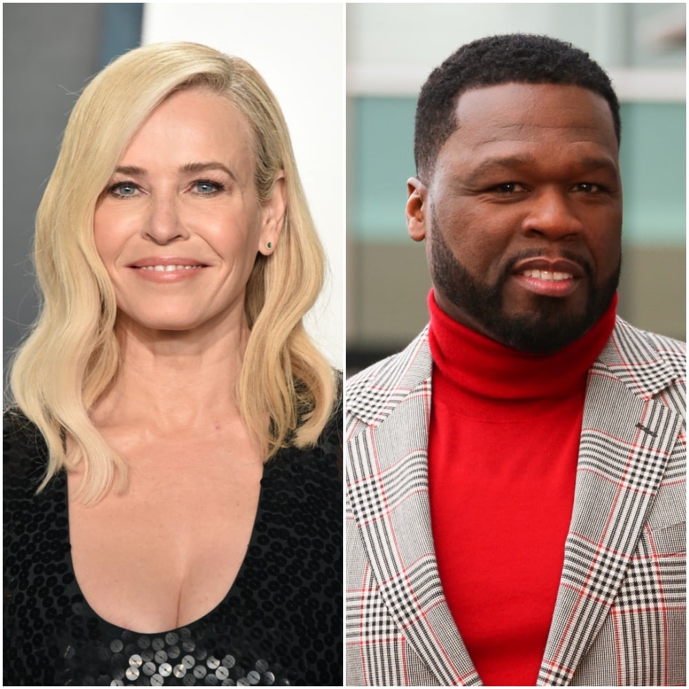 Chelsea Handler and 50 Cent