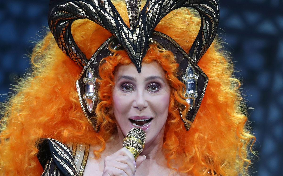 Cher performs during her Here We Go Again Tour at Rod Laver Arena