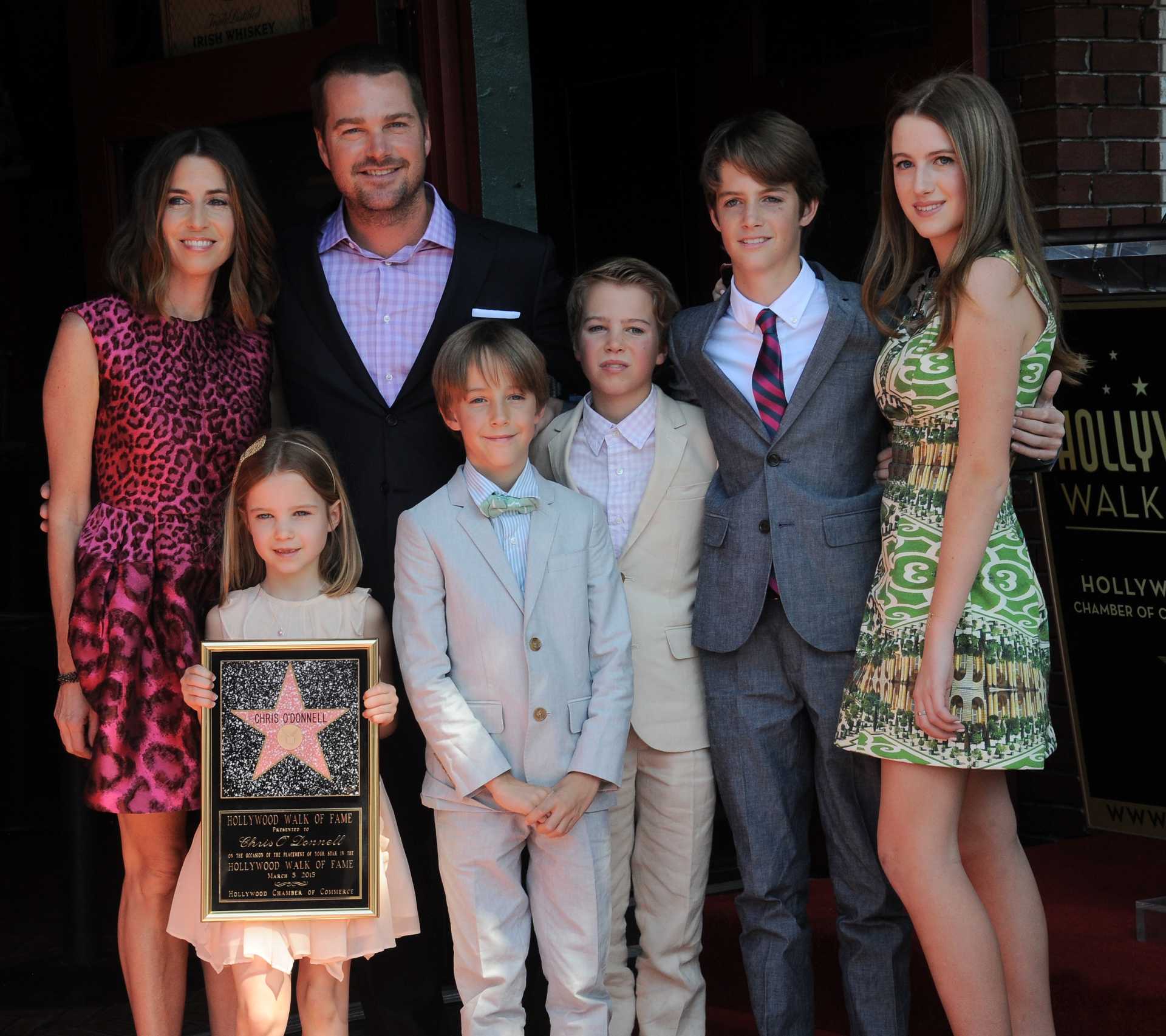 Chris O'Donnell with his family | Albert L. Ortega/Getty Images