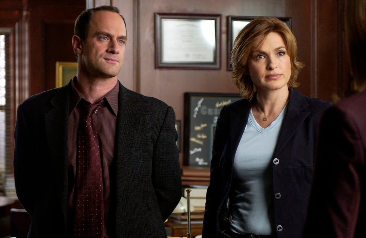 Christopher Meloni and Mariska Hargitay