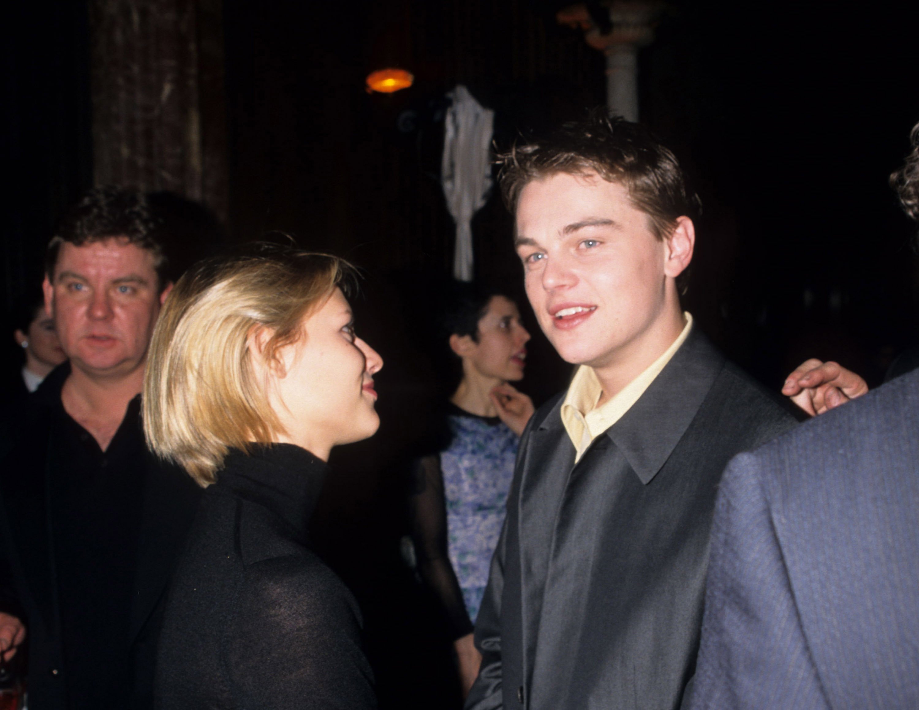 Claire Danes and Leonardo DiCaprio
